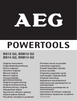 Aeg-Electrolux BSB14G2LI-KIT2 de handleiding