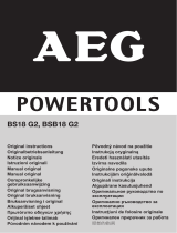 AEG BS18G2 de handleiding