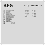 AEG CX7-21EBK Handleiding