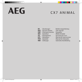 AEG CX7 Animal Handleiding