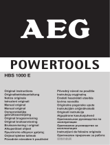 AEG HBS 1000 E Data papier