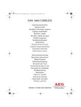 Aeg-Electrolux ewa 1600 Handleiding