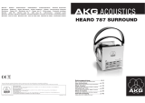 AKG HEARO 787 SURROUND -  GUIDE Specificatie
