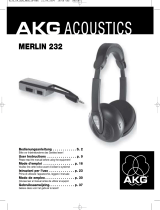 AKG Acoustics MERLIN 232 Handleiding