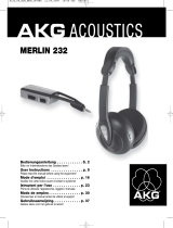 AKG MERLIN 232 Handleiding