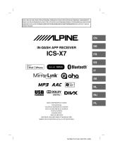 Alpine ICS-X7 Gebruikershandleiding