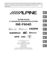 Alpine Electronics INE-F904D Gebruikershandleiding