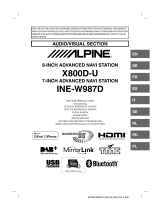 Alpine INE-W987D Gebruikershandleiding