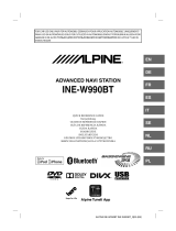 Alpine Serie INE-W990BT de handleiding