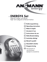 ANSMANN ENERGY4 Set Handleiding