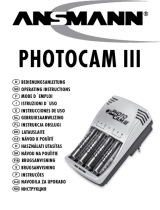 ANSMANN Photo Cam III Power Set 2850 mAh Handleiding