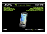 Archos 43 Internet Tablet Handleiding