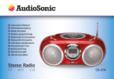 AudioSonic CD-1572 Handleiding