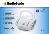 AudioSonic CD-1591 Handleiding