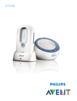 Philips-Avent Avent DECT baby SCD498 Handleiding