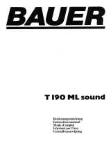 Bauer T190 ML sound de handleiding