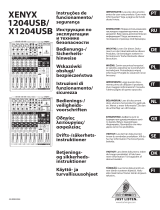 Behringer Xenyx X1204 USB Handleiding