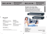 Belkin Omniview ExpandView F1DV104 Handleiding