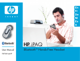 HP (Hewlett-Packard) F8T061-HP - Bluetooth Hands-Free - Headset Handleiding