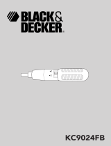 Black & Decker kc 9024 b de handleiding