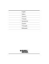 Black & Decker GR360 Handleiding