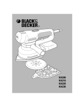 Black & Decker ka 210 Handleiding