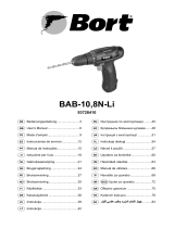 Bort BAB-10,8N-Li Handleiding