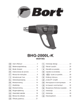 Bort BHG-2000L-K Handleiding