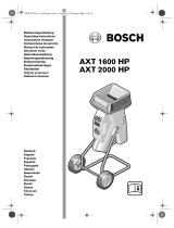 Bosch AXT 1600 HP Handleiding
