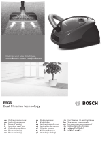 Bosch BSG62185/04 Handleiding