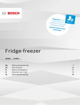 Bosch Built-in fridge-freezer combination Handleiding