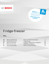 Bosch Built-under larder fridge Handleiding