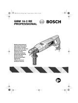 Bosch GBM 16-2 RE Professional Handleiding