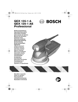Bosch GEX 125-1 AE Handleiding