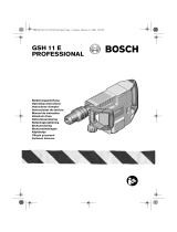 Bosch GSH 11 E Handleiding