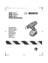 Bosch GSR 14,4 V Handleiding