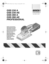 Bosch GSS 280 AE Handleiding