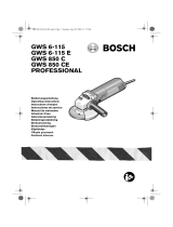 Bosch GWS 6-115E Handleiding