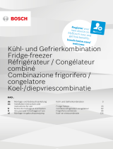 Bosch Side-by-side fridge-freezer Handleiding