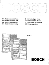 Bosch KSV2905IE/02 Handleiding