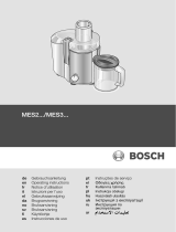 Bosch MES20A0GB Juicer de handleiding