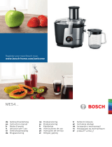 Bosch MES4000 Handleiding