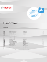 Bosch ErgoMixx MFQ364 Serie Handleiding