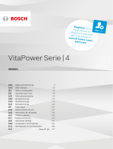 Bosch VitaPower MMB63 Serie Handleiding