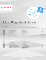 Bosch MS8CM6160 MaxoMixx de handleiding