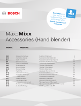 Bosch MaxoMixx MS8CM6 Serie de handleiding