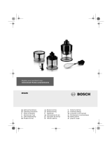 Bosch MSM8 Serie Handleiding