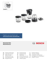 Bosch MUM48A11/05 Handleiding