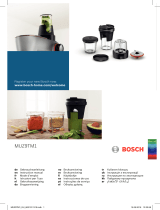 Bosch TastyMoments MUZ9TM1 Handleiding