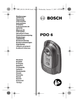 Bosch PDO 6 de handleiding